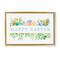 Stupell Industries Floral Happy Easter Floater Framed Art
